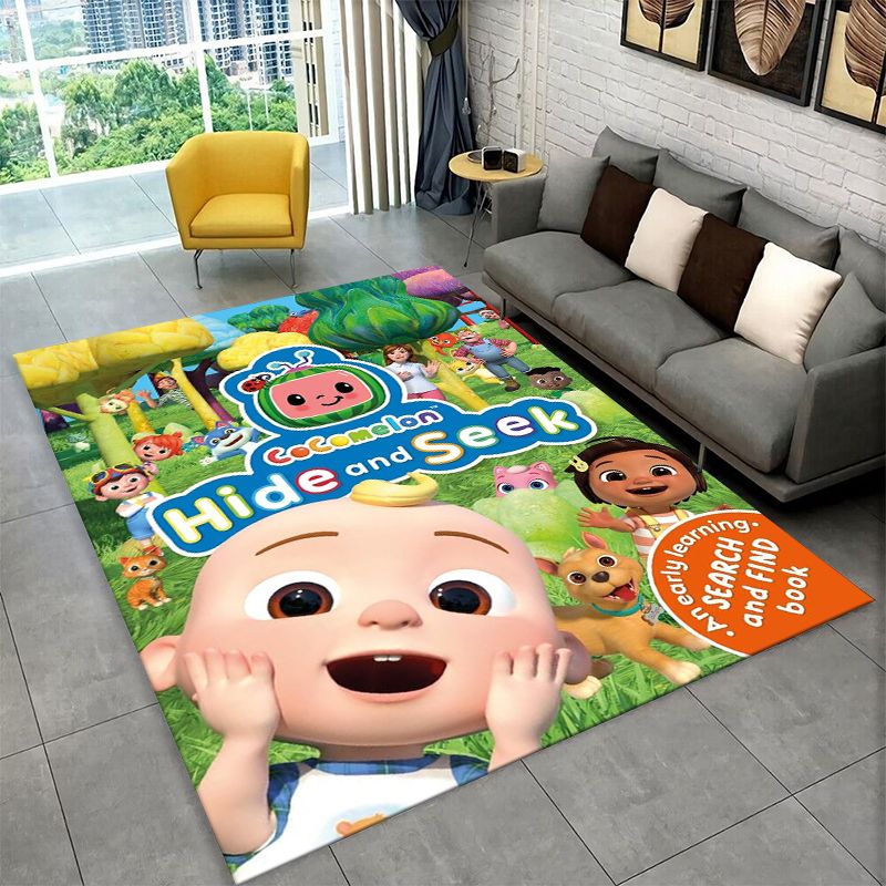 Kids Outdoor Area - Cute C-CoComelon Cartoon TV Living Room