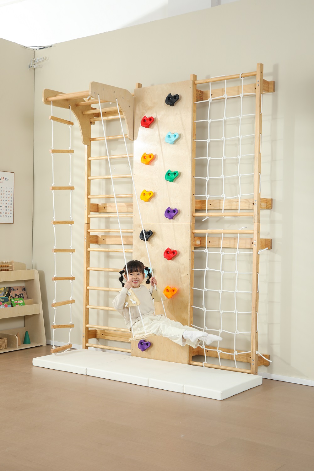 9 in 1 Kids Climbing Frame, Wo - огляд і ціна Kids Outdoor Climbing Frame